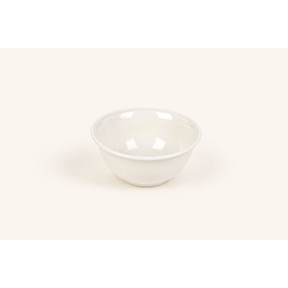 BAVARY 6-Piece Pearls Bowl Set White | 11.6 cm
