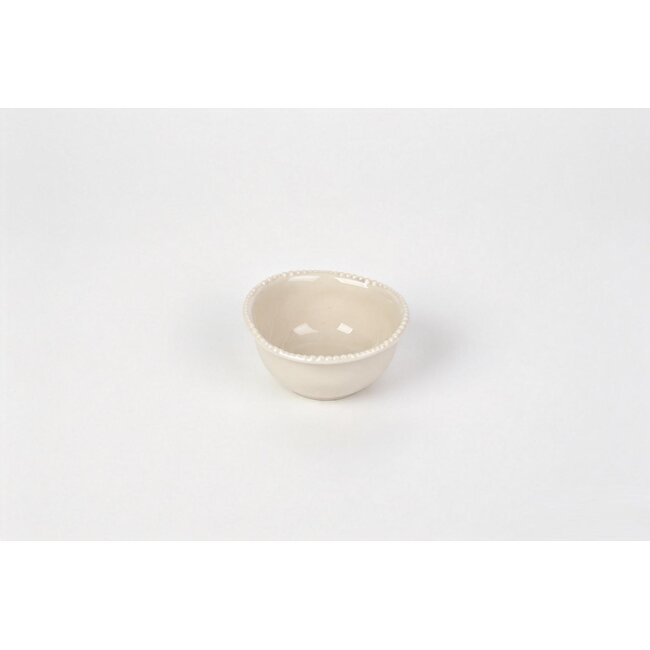 BAVARY 6-Piece Pearls Bowl Set Beige | 9 cm
