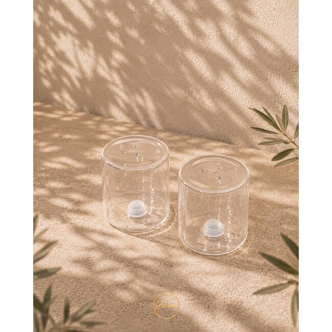 BAVARY 2 Sade Glas Zout & Peper