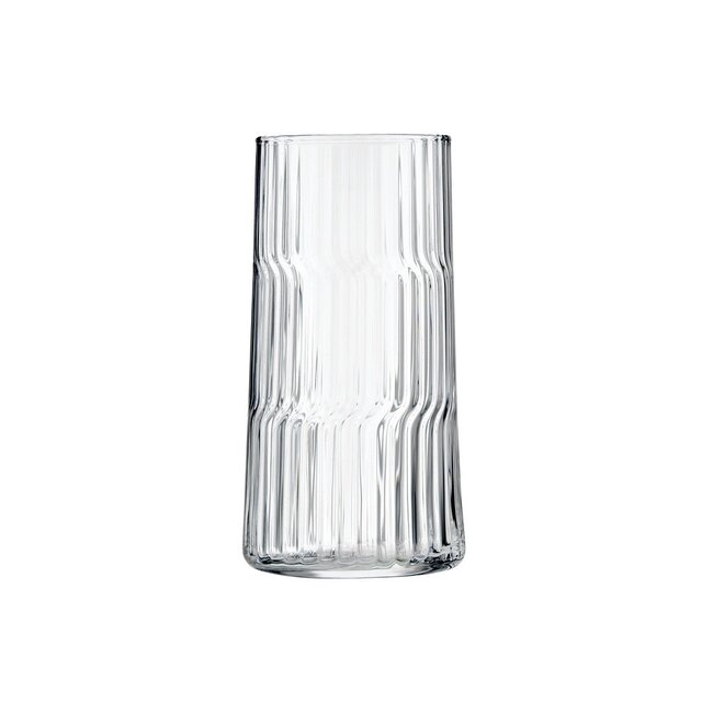 Pasabahce 3 Dunes Tall Drinking Glasses | 410 ml