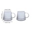 MULEX 2-delig Ribble Koffie- Theeglazen | 280ml