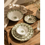 BAVARY Vintage 25-Piece Dinnerware Set | Green