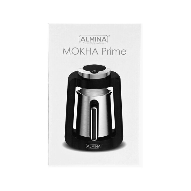 ALMINA Mokha Prime Turkish Coffee Maker | 1-4 Cups | 400W