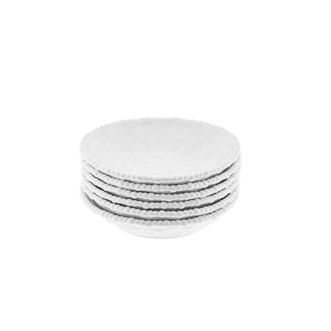 Almina 26-Piece Pearly Dinner Set | 6 Persons | White