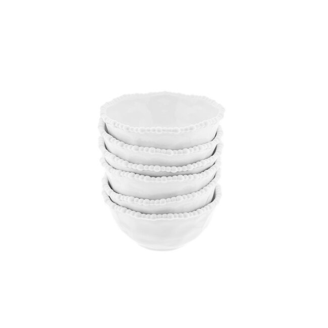 Almina 26-Piece Pearly Dinner Set | 6 Persons | White