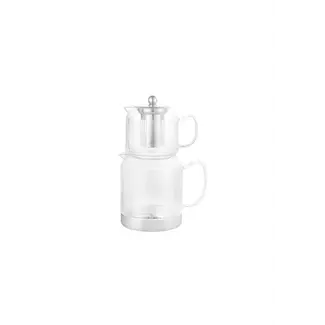 SCHÄFER Harmonie Glazen Theepotset | 0,6L + 1,5L