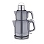KORKMAZ Caytema Electric Turkish Tea Maker | Anthracite | 0.9L + 1.7L