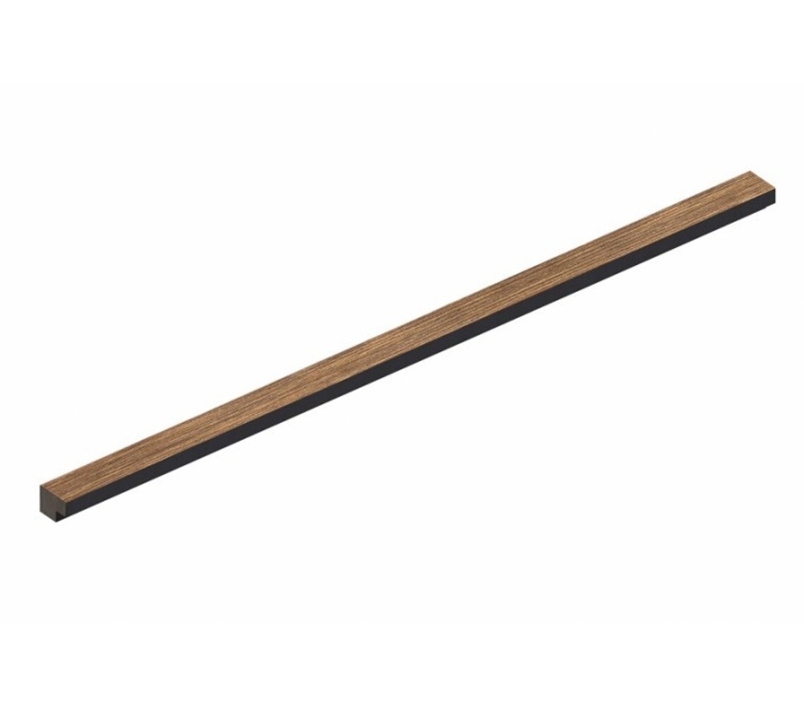 Oppio Eindlat Lattenwand kleur: Gerookt Eiken 260x2,7x2,1 Oppio Eindlat Lattenwand kleur: Gerookt Eiken 260x2,7x2,1