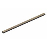 Oppio Eindlat Lattenwand kleur: 16 MM  Walnoot 260x2,7x1,6