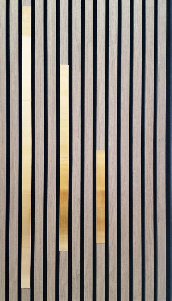 Oppio Cover voor akupanel - Geborsteld GOUD Oppio Cover voor akupanel - Geborsteld GOUD