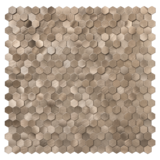 Oppio Geborsteld MINI Hexagon Bronce - Zelfklevend Mozaiek 308x298x4mm Oppio Geborsteld MINI Hexagon Bronce - Zelfklevend Mozaiek 308x298x4mm