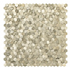 Geborsteld MINI Hexagon Goud - Zelfklevend Mozaiek 308x298x4mm