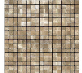 Oppio Geborsteld MINI blokjes Bronce - Zelfklevend Mozaiek 265x265x4mm Oppio Geborsteld MINI blokjes Bronce - Zelfklevend Mozaiek 265x265x4mm