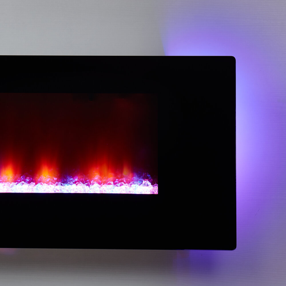 Oppio New York - 105 CM OPBOUW Elektrische Sfeerhaard MET VERWARMING + WIFI + APP FUNCTIE Oppio New York - 105 CM OPBOUW Elektrische Sfeerhaard MET VERWARMING + WIFI + APP FUNCTIE