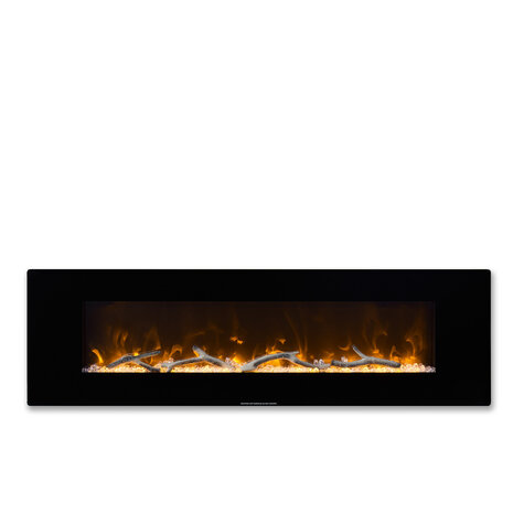 Oppio New York - 152 CM OPBOUW Elektrische Sfeerhaard MET VERWARMING + WIFI + APP FUNCTIE Oppio New York - 152 CM OPBOUW Elektrische Sfeerhaard MET VERWARMING + WIFI + APP FUNCTIE