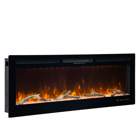 Oppio Paris - 183 CM INBOUW Elektrische Sfeerhaard MET VERWARMING + WIFI + APP FUNCTIE Oppio Paris - 183 CM INBOUW Elektrische Sfeerhaard MET VERWARMING + WIFI + APP FUNCTIE