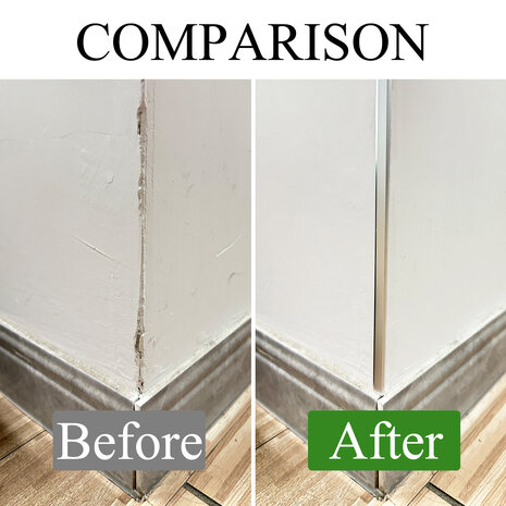 Oppio Eindprofiel tbv. Zelfklevend mozaiek ZILVER Oppio Eindprofiel tbv. Zelfklevend mozaiek ZILVER