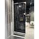Oppio €49 PER PANEEL - 120x280x0,3 cm - PVC Wandpaneel Black Marmour / Zwart Hoogglans