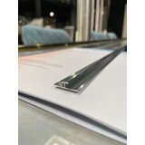 Oppio Tussenprofiel tbv. PVC Wandpanelen - Zilver