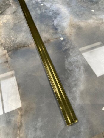Oppio Tussenprofiel tbv. PVC Wandpanelen - Goud Oppio Tussenprofiel tbv. PVC Wandpanelen - Goud