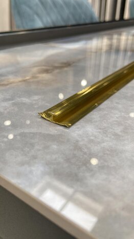 Oppio Tussenprofiel tbv. PVC Wandpanelen - Goud Oppio Tussenprofiel tbv. PVC Wandpanelen - Goud