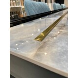 Oppio Eindprofiel tbv. PVC Wandpanelen - Goud