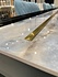 Eindprofiel tbv. PVC Wandpanelen - Goud