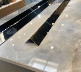 Oppio Hoekprofiel tbv. PVC Wandpanelen - Goud Oppio Hoekprofiel tbv. PVC Wandpanelen - Goud
