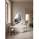 Oppio AQUA - 39.2x60 CM ( Randloos ) Toilet / Badkamerspiegel met verlichting