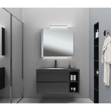 Oppio VANITY Spiegelkast 60x60 ( RANDLOOS ) Badkamerspiegel met verlichting