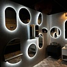 Oppio PRISMA Vierkant 120x80 ( RANDLOOS ) Badkamerspiegel met verlichting Oppio PRISMA Vierkant 120x80 ( RANDLOOS ) Badkamerspiegel met verlichting