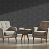 Oppio OPPIO Viltpaneel Grijs - HEXAGON - 60x280 cm - Brandvertragend & Geluiddempend Oppio OPPIO Viltpaneel Grijs - HEXAGON - 60x280 cm - Brandvertragend & Geluiddempend