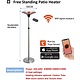 Oppio OPPIO Elektrische PRO Rond Terrasverwarmer 2100W (STAAND) - WIFI FUNCTIE