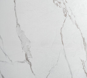 Oppio €84 PER PANEEL - 120x280x0,3 cm - PVC Wandpaneel MAT Calacatta Marmer Wit / Grijs