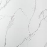 Oppio €59 PER PANEEL - 120x280x0,3 cm - PVC Wandpaneel Calacatta Marmer Wit / Grijs Hoogglans