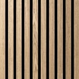 Oppio €37 PER PANEEL - 260x60 cm NEW WALNOOT Eiken akoestische wand panelen lattenwand met Vilt Oppio €37 PER PANEEL - 260x60 cm NEW WALNOOT Eiken akoestische wand panelen lattenwand met Vilt