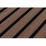 Oppio €28 Per Stuk - MAHONIE - Zwarte strepen - Gevelbekleding – Composiet | 290 x 22 cm | Gevel | Tuin