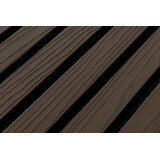 Oppio SAMPLE - ROSEWOOD - Per Stuk - ROSEWOOD - Zwarte strepen - Gevelbekleding – Composiet | 290 x 22 cm | Gevel | Tuin |