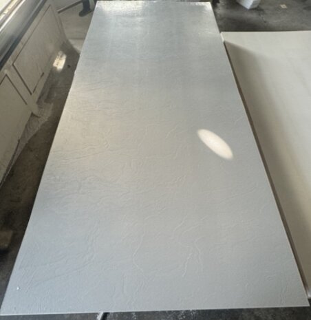 Oppio SAMPLE - Oppio LIMITED - Oppio EFFEN LIGHT GREY PVC Wandpaneel MAT -