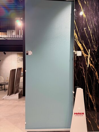 Oppio SAMPLE - Oppio LIMITED - Oppio EFFEN AQUA BLUE PVC Wandpaneel MAT - Oppio SAMPLE - Oppio LIMITED - Oppio EFFEN AQUA BLUE PVC Wandpaneel MAT -