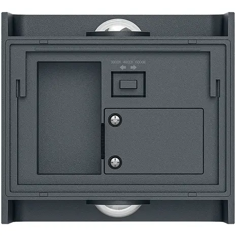 OPPIO SQUARE - Antraciet - Up & Down - LED Wandlamp -  Voor Buiten en Binnen OPPIO SQUARE - Antraciet - Up & Down - LED Wandlamp -  Voor Buiten en Binnen