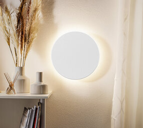 OPPIO Plinto - Wit - Rond - LED Wandlamp - Voor Buiten en Binnen OPPIO Plinto - Wit - Rond - LED Wandlamp - Voor Buiten en Binnen