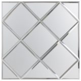 Oppio Silver Glass Mat - Zelfklevend Mozaiek 300x300x4mm Oppio Silver Glass Mat - Zelfklevend Mozaiek 300x300x4mm