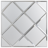 Oppio Silver Glass Mat - Zelfklevend Mozaiek 300x300x4mm