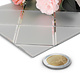 Oppio Silver Glass Mat - Zelfklevend Mozaiek 300x300x4mm