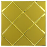 Oppio GOLD Glass Mat - Zelfklevend Mozaiek 300x300x4mm