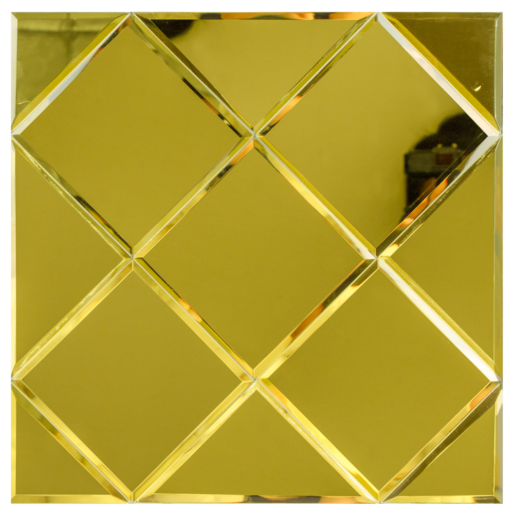 Oppio GOLD Glass - Zelfklevend Mozaiek 300x300x4mm Oppio GOLD Glass - Zelfklevend Mozaiek 300x300x4mm