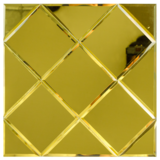 Oppio GOLD Glass - Zelfklevend Mozaiek 300x300x4mm Oppio GOLD Glass - Zelfklevend Mozaiek 300x300x4mm