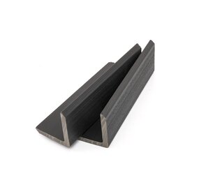 Oppio BLACK - HOEKPROFIEL 290x5x5 cm WPC ( 360° volledig bedekkende beschermlaag ) Oppio BLACK - HOEKPROFIEL 290x5x5 cm WPC ( 360° volledig bedekkende beschermlaag )