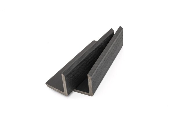 Oppio BLACK - HOEKPROFIEL 290x5x5 cm WPC ( 360° volledig bedekkende beschermlaag )